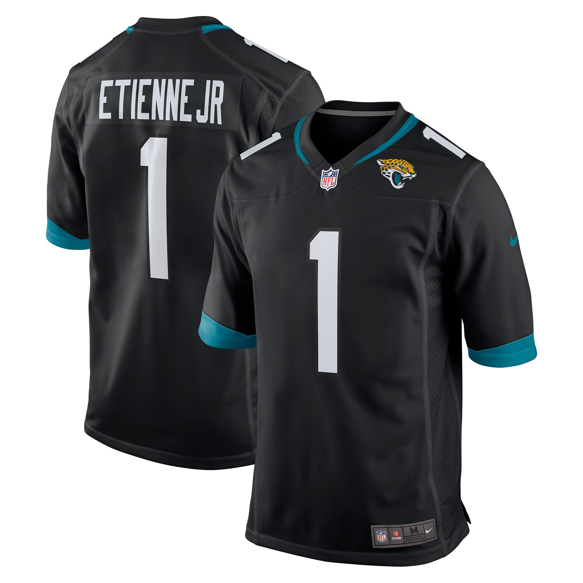 Travis Etienne Jacksonville Jaguars Game Jersey – Black