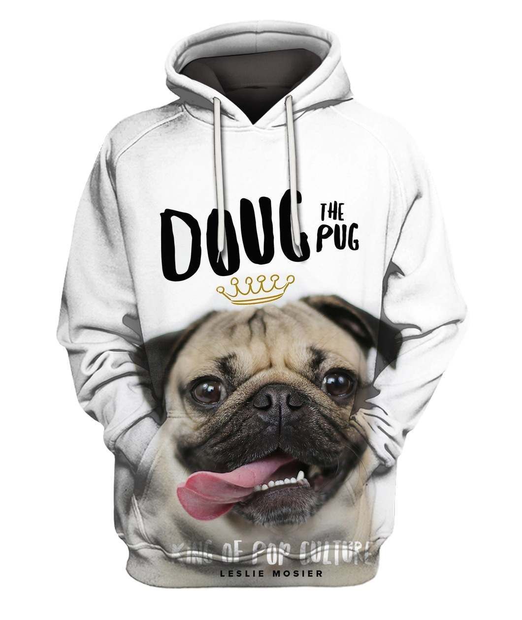 3D All Over Printed Doug the pug- BDA Shirts Ver1