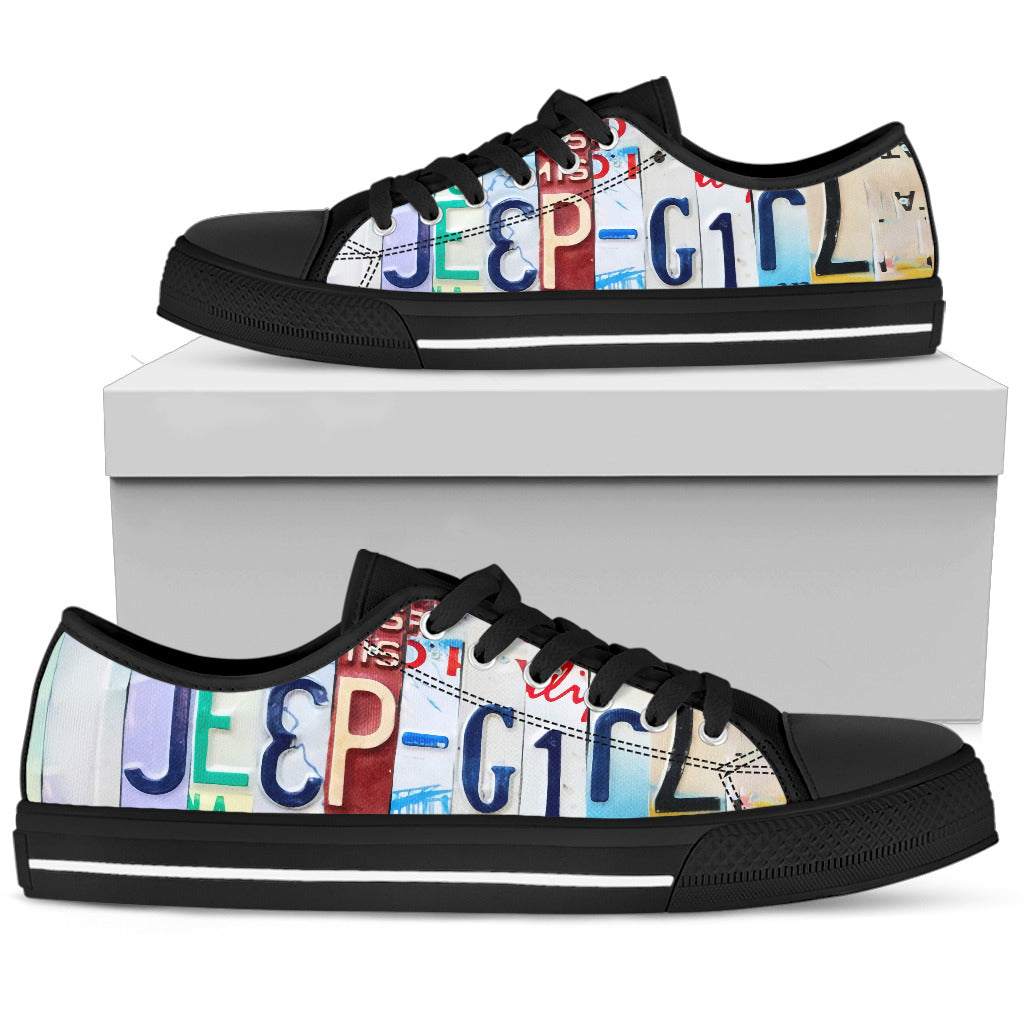 Jeep Girl License Plate – Low Tops