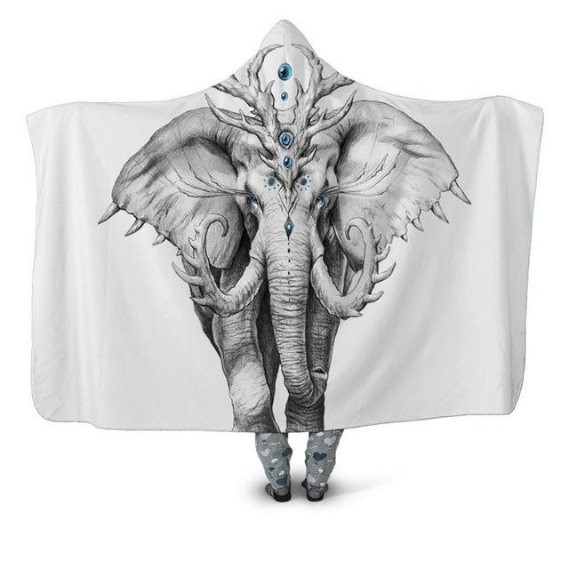 Elephant Soul Blanket Hoodie Corethermax