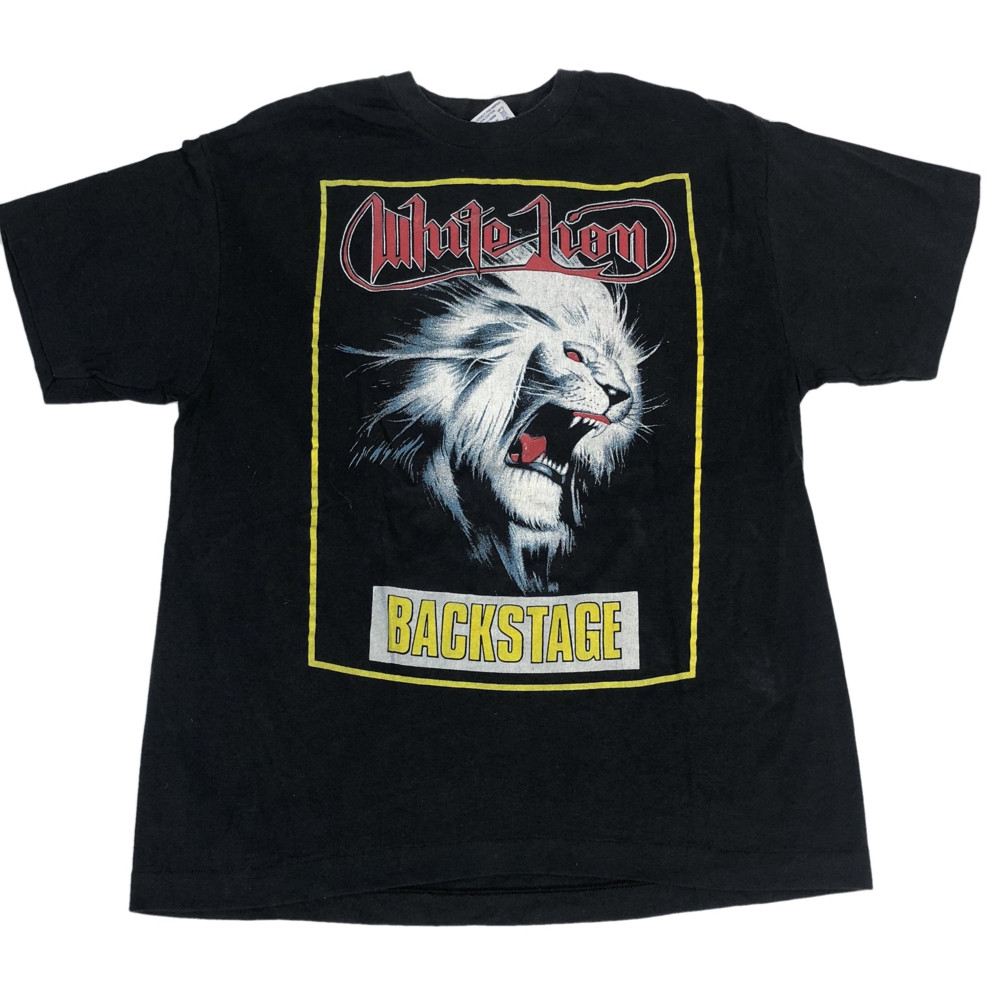 Vintage White Lion “Backstage” T-Shirt