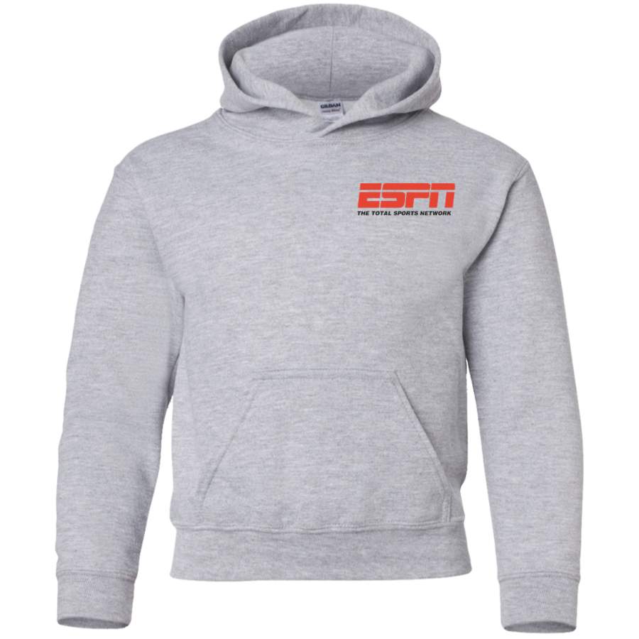 AGR ESPN Logo The Total Sports Network Youth Pullover Hoodie