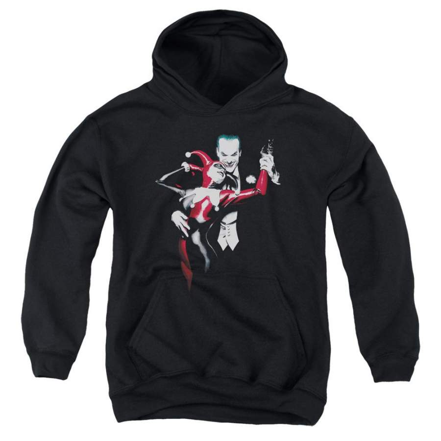 Batman – Harley And Joker Youth Pull Over Hoodie