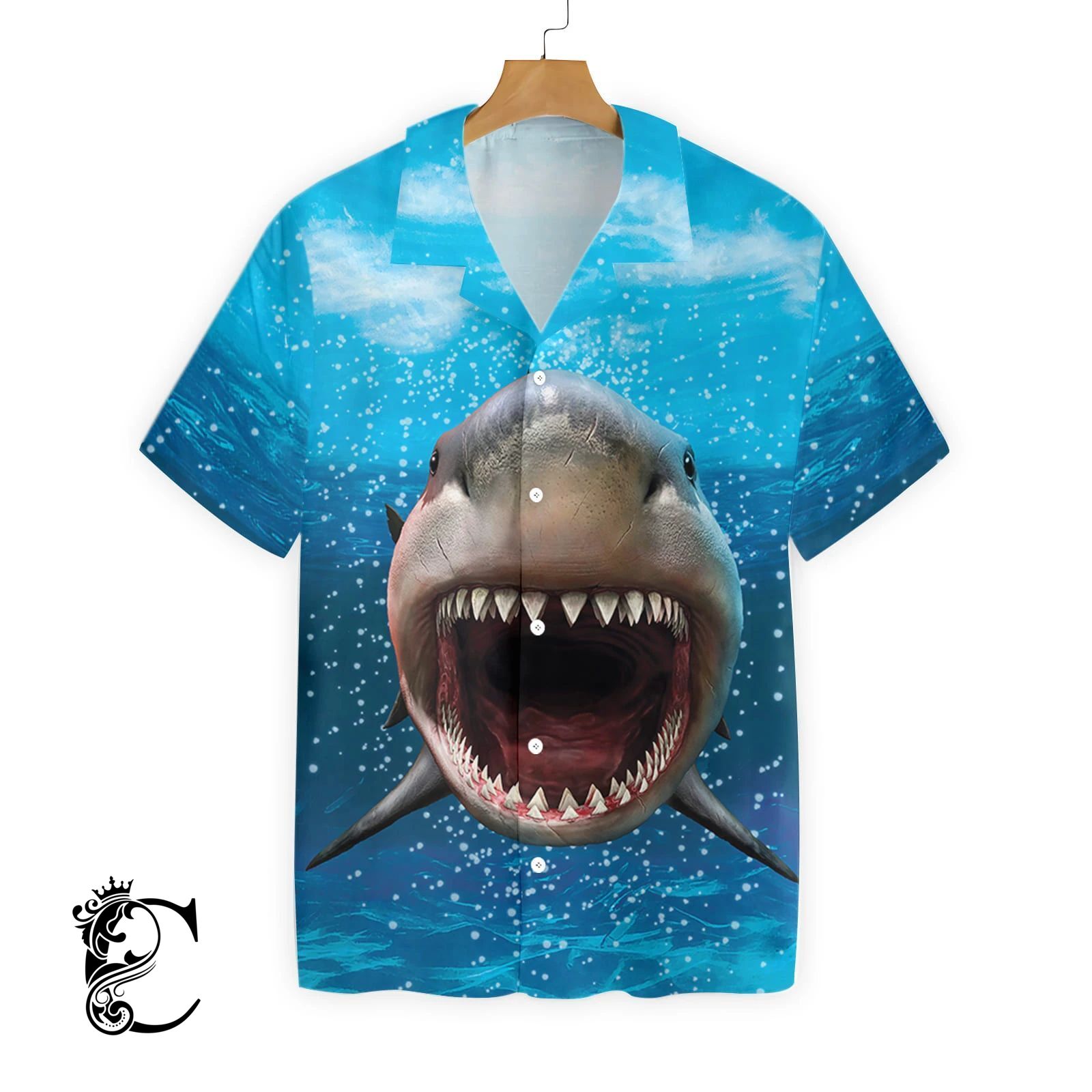 Shark Mouth 01 Ez01 2810 Hawaiian Shirt