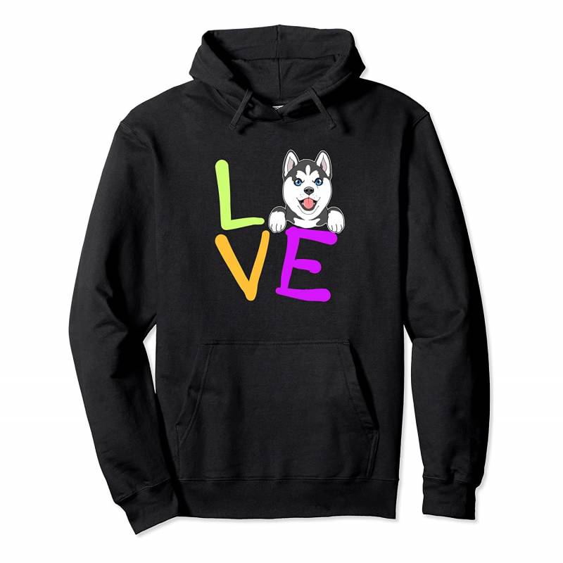 Awesome Husky Love Gift Husky Puppy Pullover Hoodie, T-Shirt, Sweatshirt, Tank Top, Racerback, Dolman