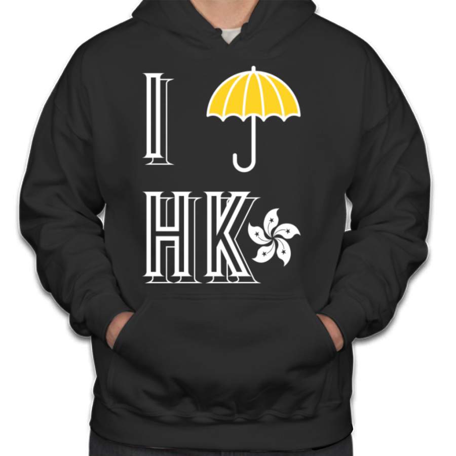 Yellow Umbrella Strong Hong Kong Movement Free Hong Kong Hoodies