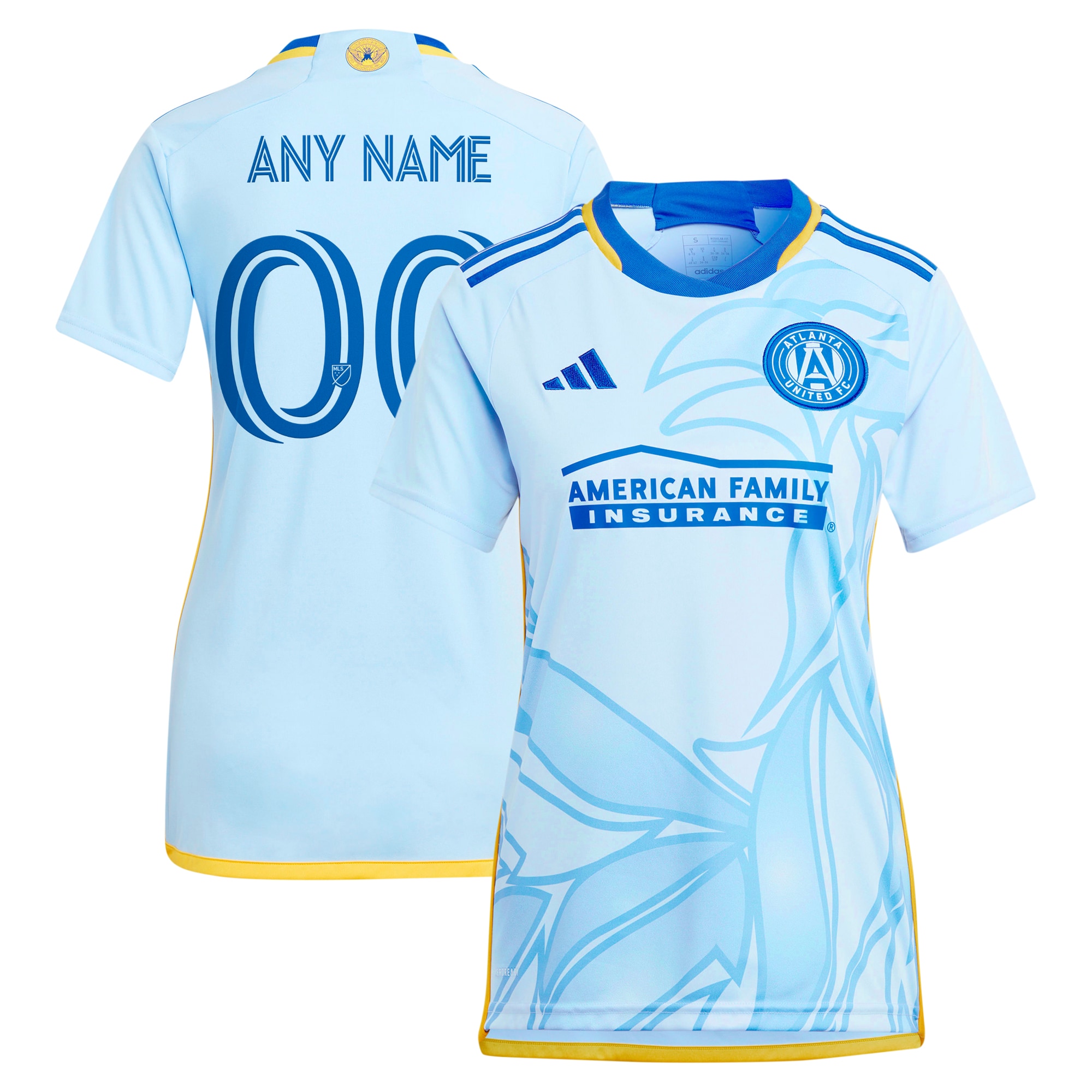 Atlanta United FC Women's 2024 The Resurgens Kit Replica Custom Jersey – Light Blue