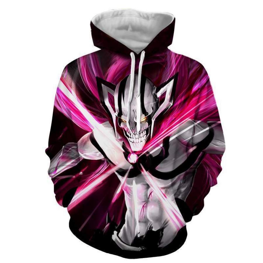 Bleach Ichigo Kurosaki full hollowfication vasto lorde cero 3D Hoodie