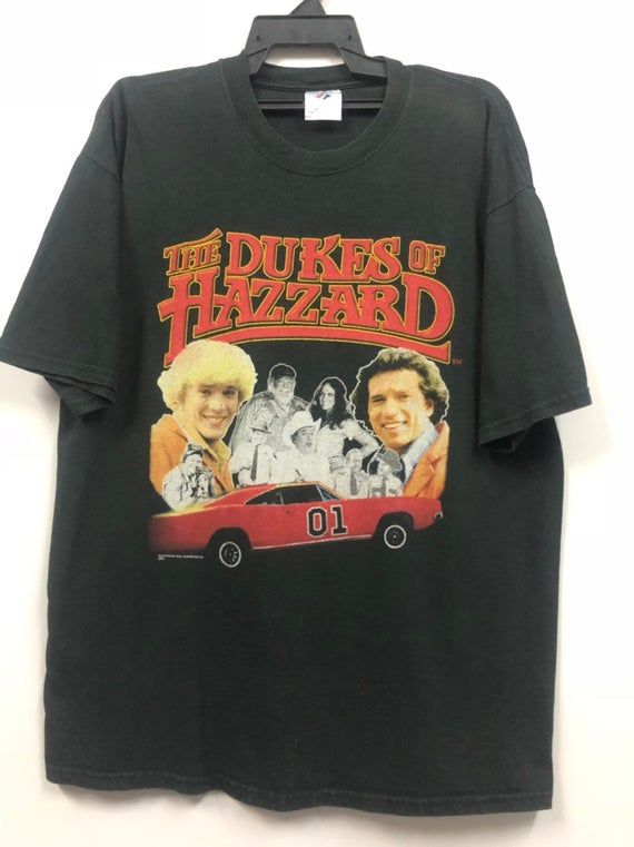 vintage the duckes of hazzard movie american comedy 90s t shirt