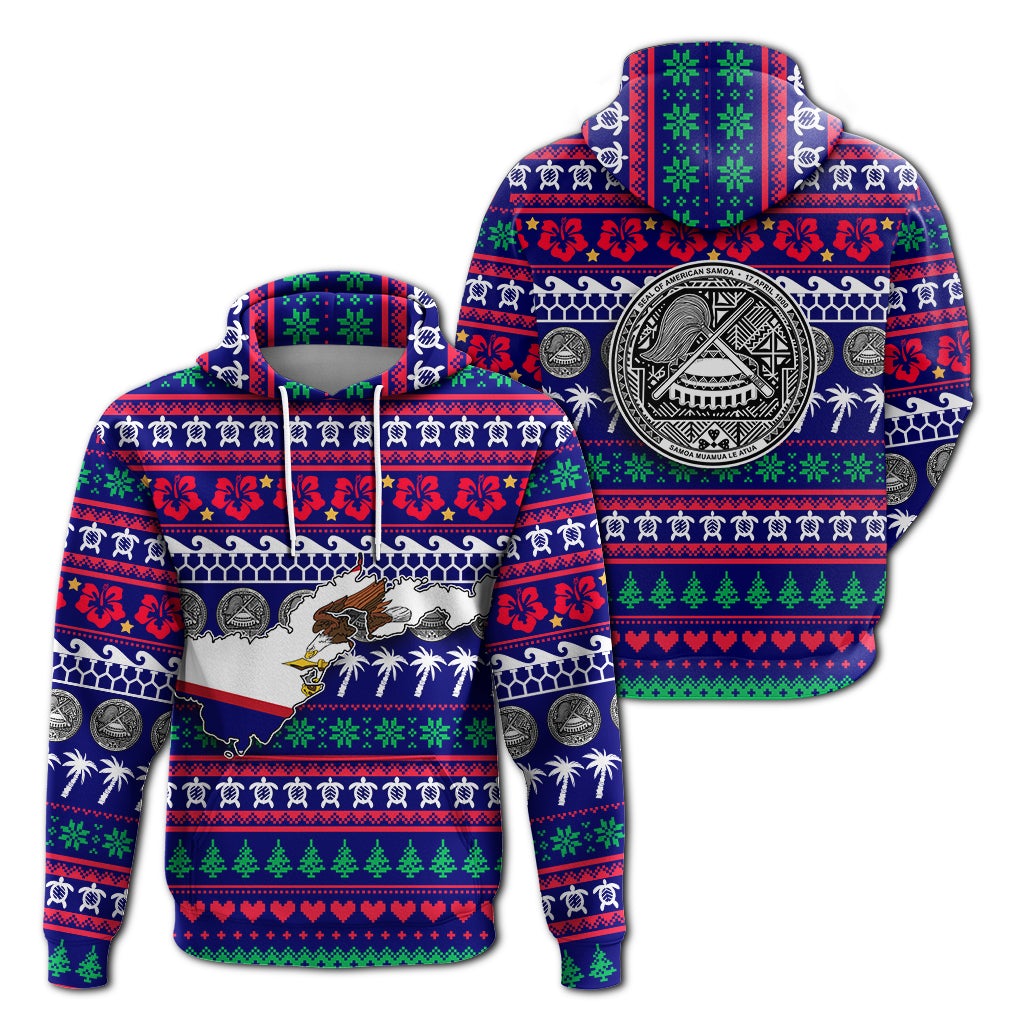 American Samoa Christmas Hoodie – Ugly Christmas – Lt12