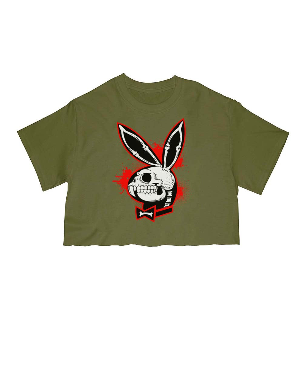 Women’S | Bad To The Bone Bunny | Cut Tee