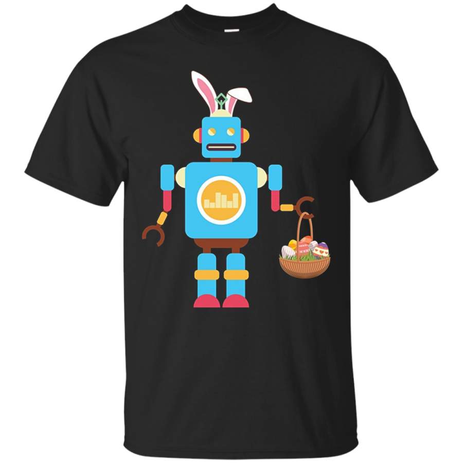 Robot Easter Bunny Funny – for Boys Girls Women Men T-Shirt – Teeever.com