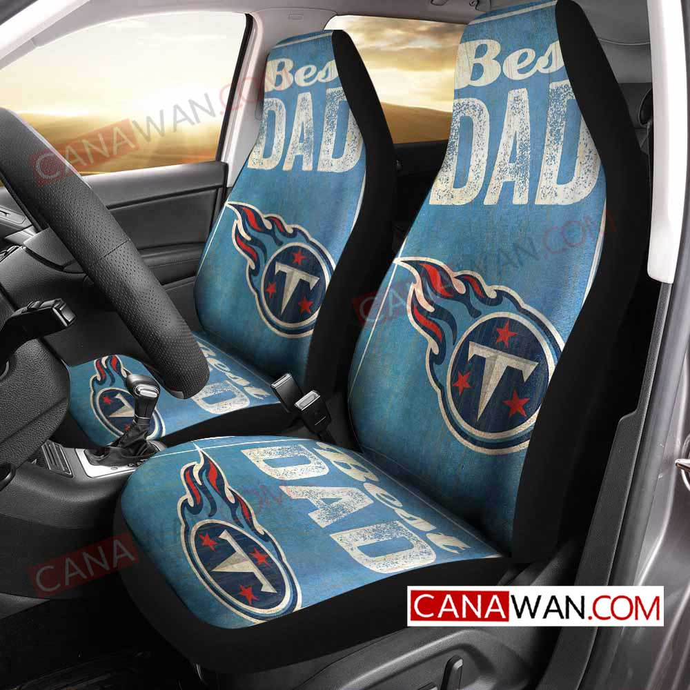 Tennessee Titans Style051 3D Customized Personalized Car Seat Cover