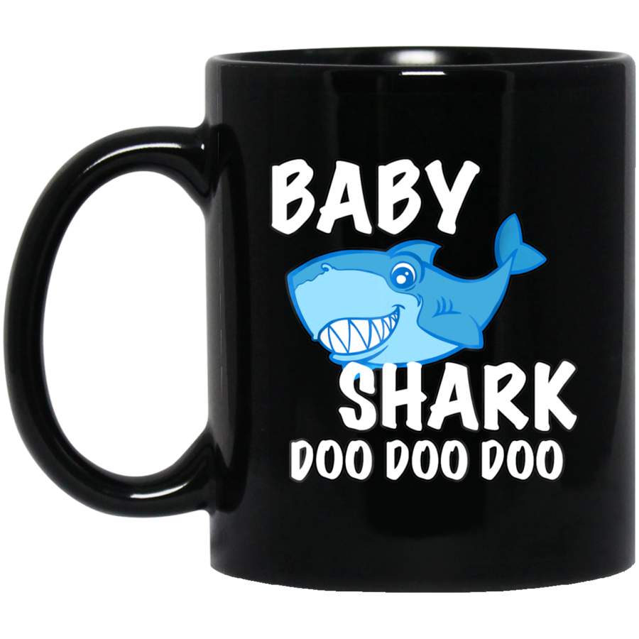 Baby Shark Mug Black Mug