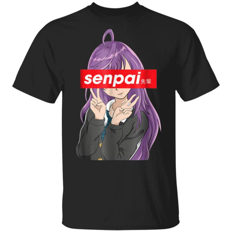 Japanese Anime Girl Shirt – Notice Me Senpai