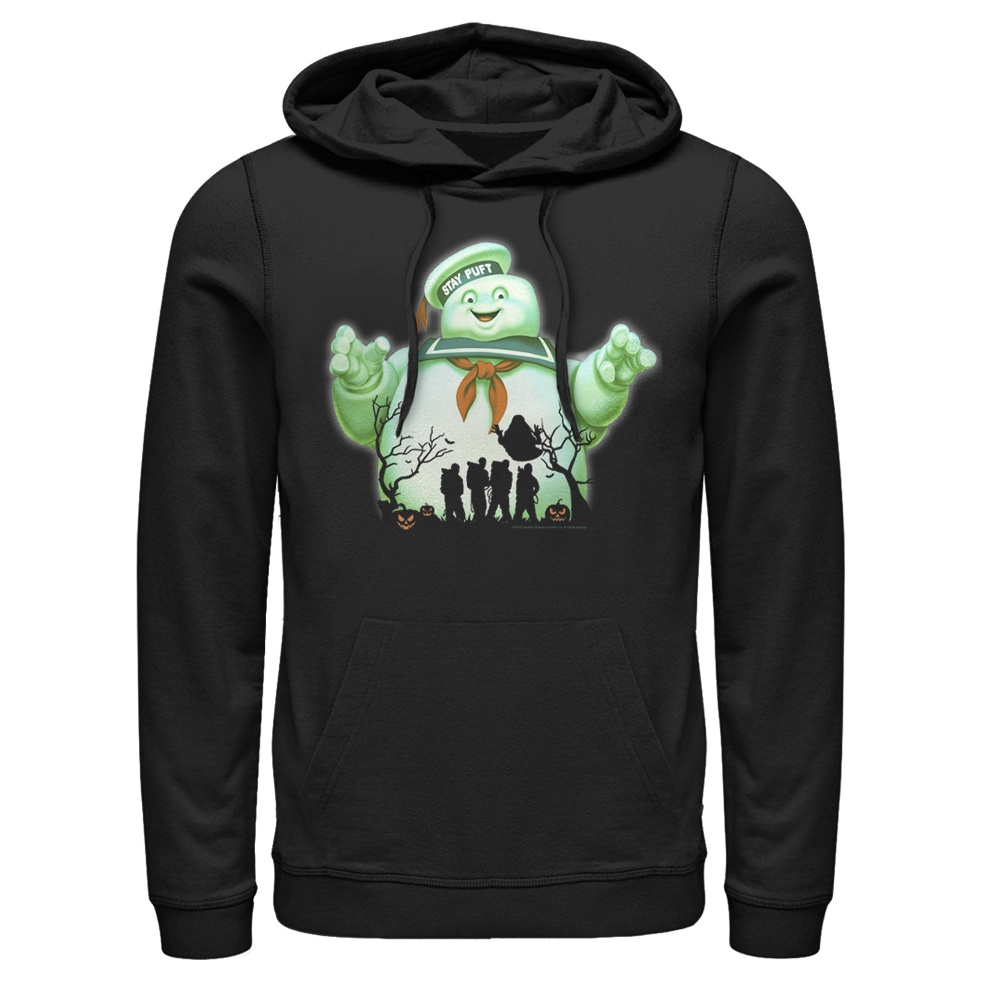 Ghostbusters Men’S Halloween Stay Puft Marshmallow Man  Pull Over Hoodie