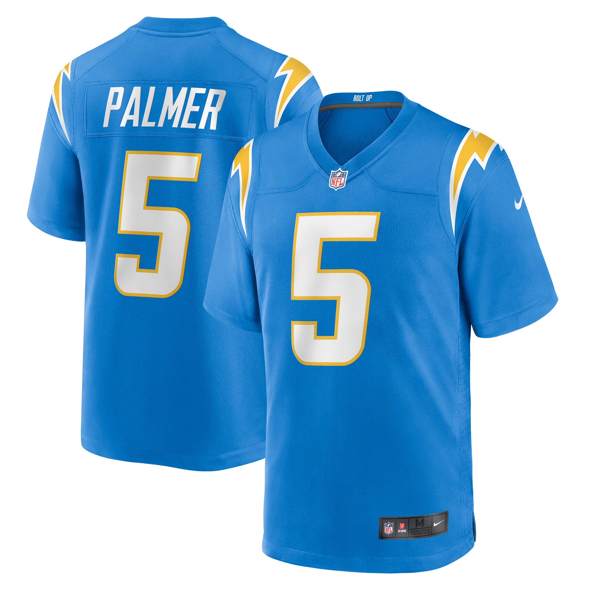 Men’s Los Angeles Chargers Joshua Palmer Powder Blue Game Player Jersey