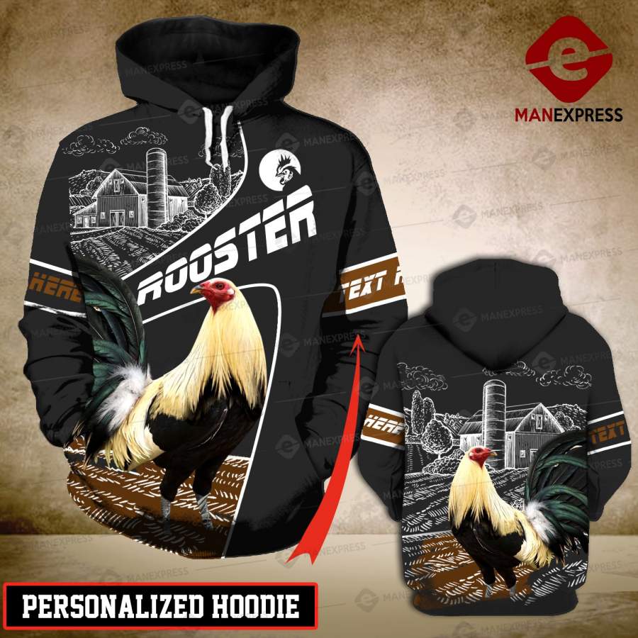 VH CUSTOMIZE ROOSTER 0201 – 3D ALL OVER PRINT