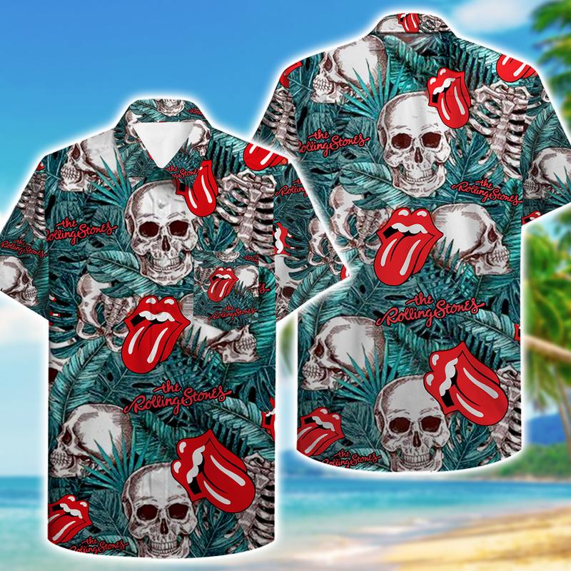 Rolling Hawaiian Shirt Tropical Pattern- Hawaii Shirt- Ph