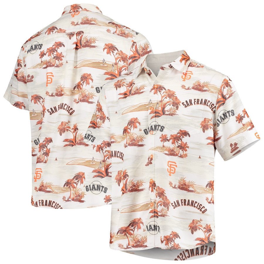 San Francisco Giants Bahama Coconut Point Island Hawaii Shirt White Ha67203