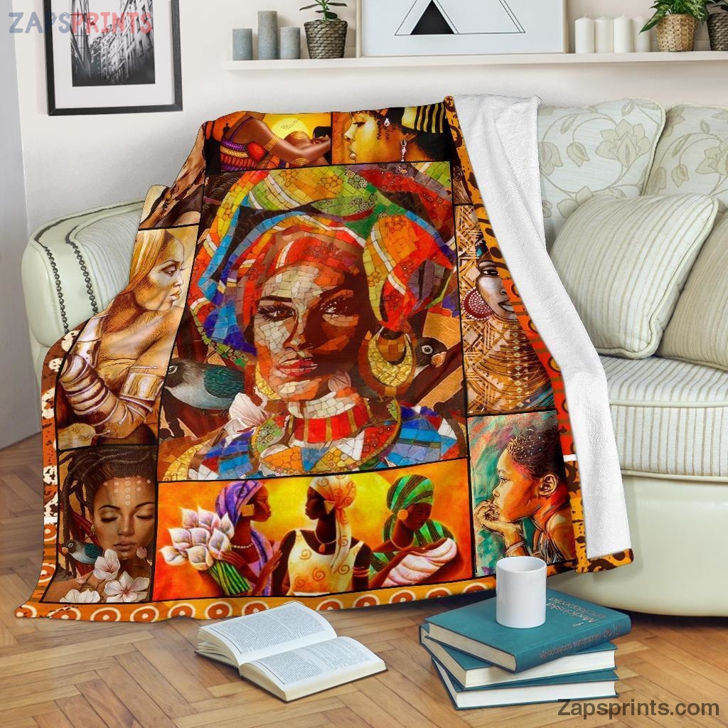 The Beauty Of African Culture – African Culture Ccvxxx Blanket – African Culture And Traditions Fleece Blanket