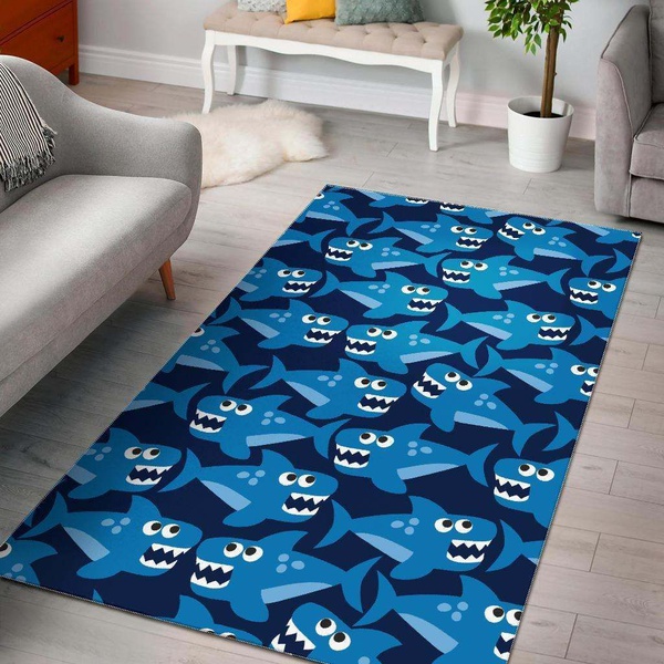 Shark Cirdhcing Cartoon Dhcdhc Ld2410 Rug