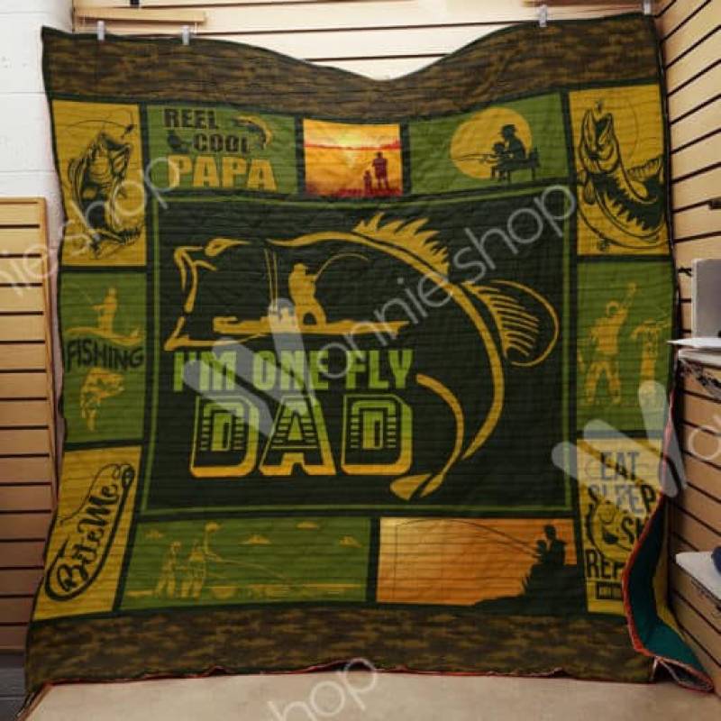 Fishing Dad A0401 83O36 Blanket