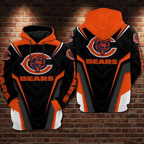 Chicago Bears 1 Unisex 3D Hoodie Gift For Fans