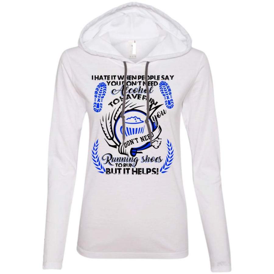 You Don'T Need Running Shoes T Shirt, I Love Running T Shirt, Awesome T-Shirts Shoesvibes V5