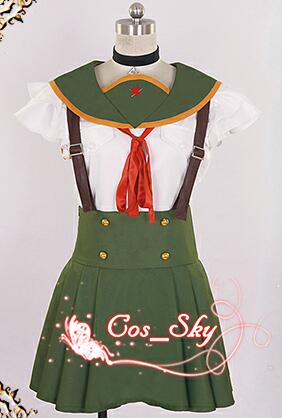 Anime Gakkou Gurashi School-Live! Kurumi Ebisuzawa Naoki Miki Wakasa Yuri Cosplay Costume Full Set Halloween Costumes For Women alx