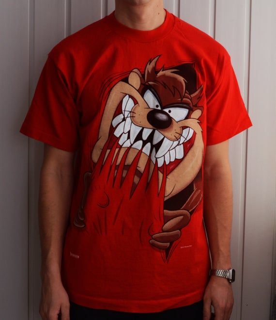 Vintage 1993 Tasmanian Devil Warner Brothers Shirt