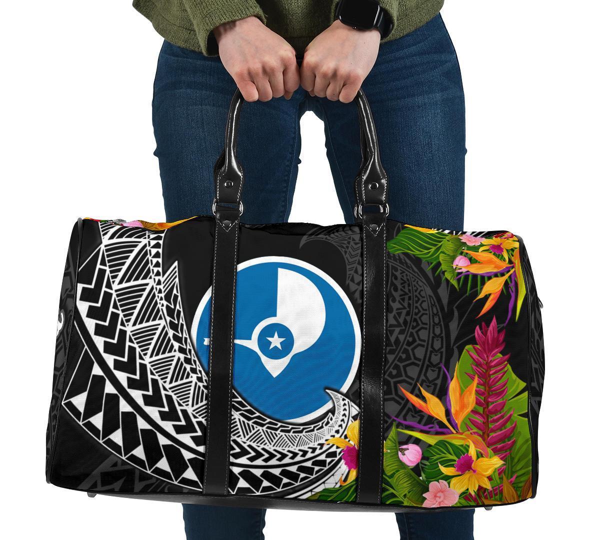 Yap State Travel Bag – Custom Seal Spiral Polynesian Patterns – BN01