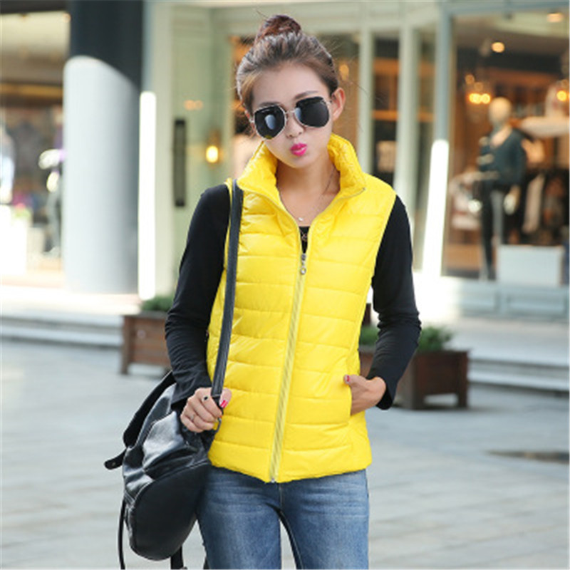 2020 Korean Fashion female short section slim jacket vest spring and autumn new basic coat jacket PZ2637 alx