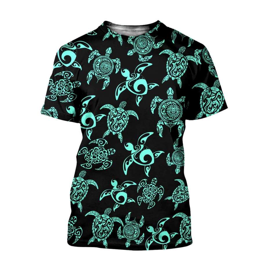 Turtles Tattoo 3D All Over Printed Shirts For Men And Women 248