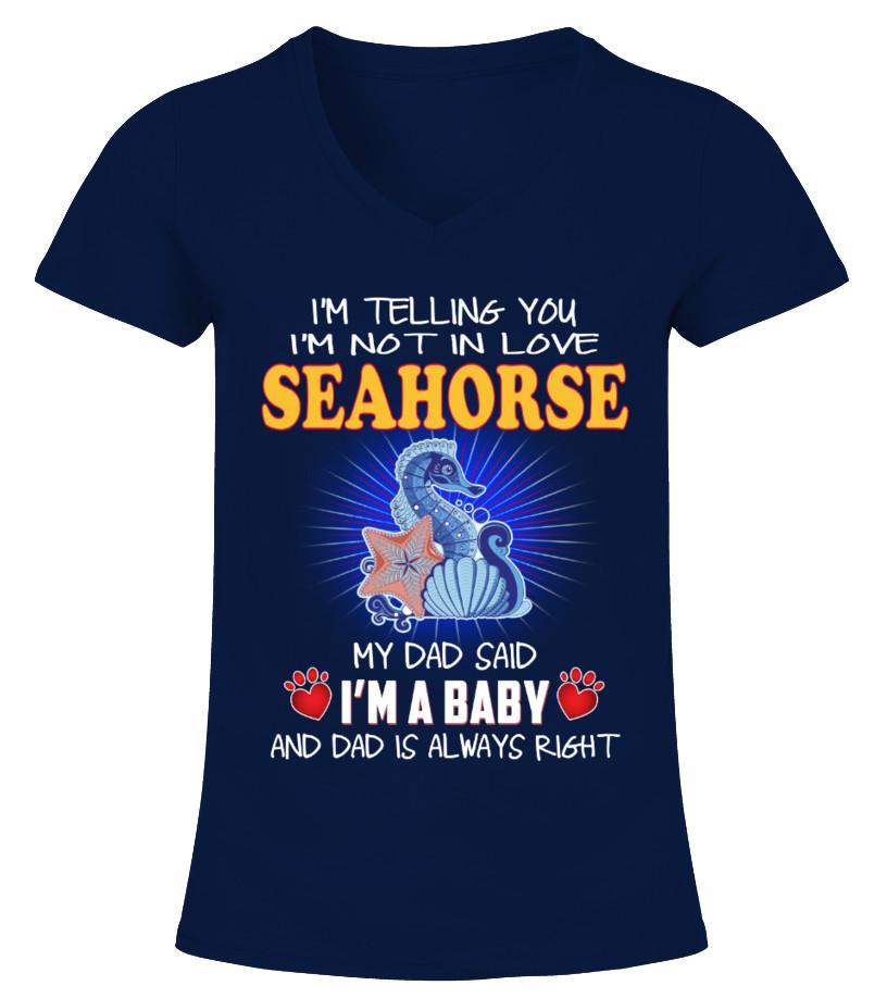 Seahorse Animals Lover T Shirts C-2W71W