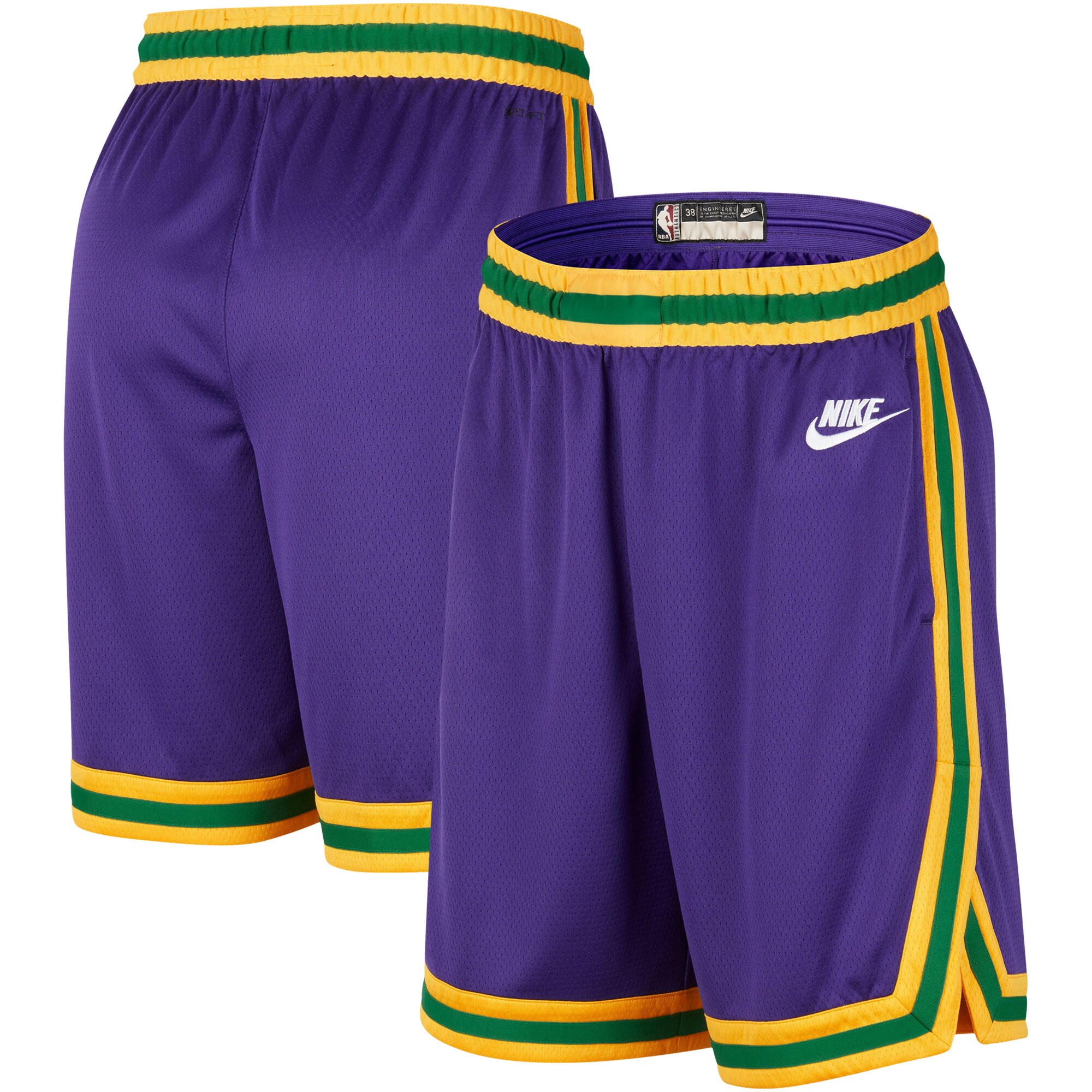 Utah Jazz Hardwood Classic Edition Swingman Short – Unisex