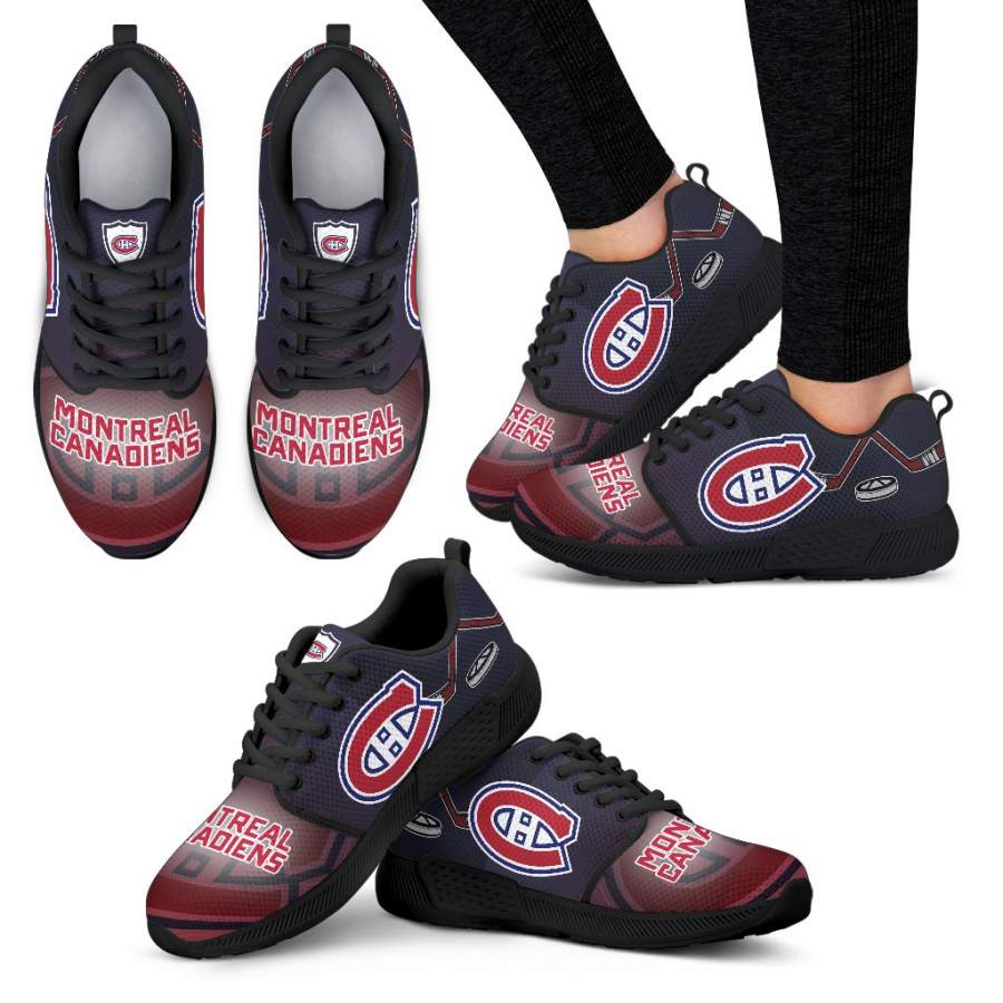 Awesome Montreal Canadiens Running Sneakers For Hockey Fan