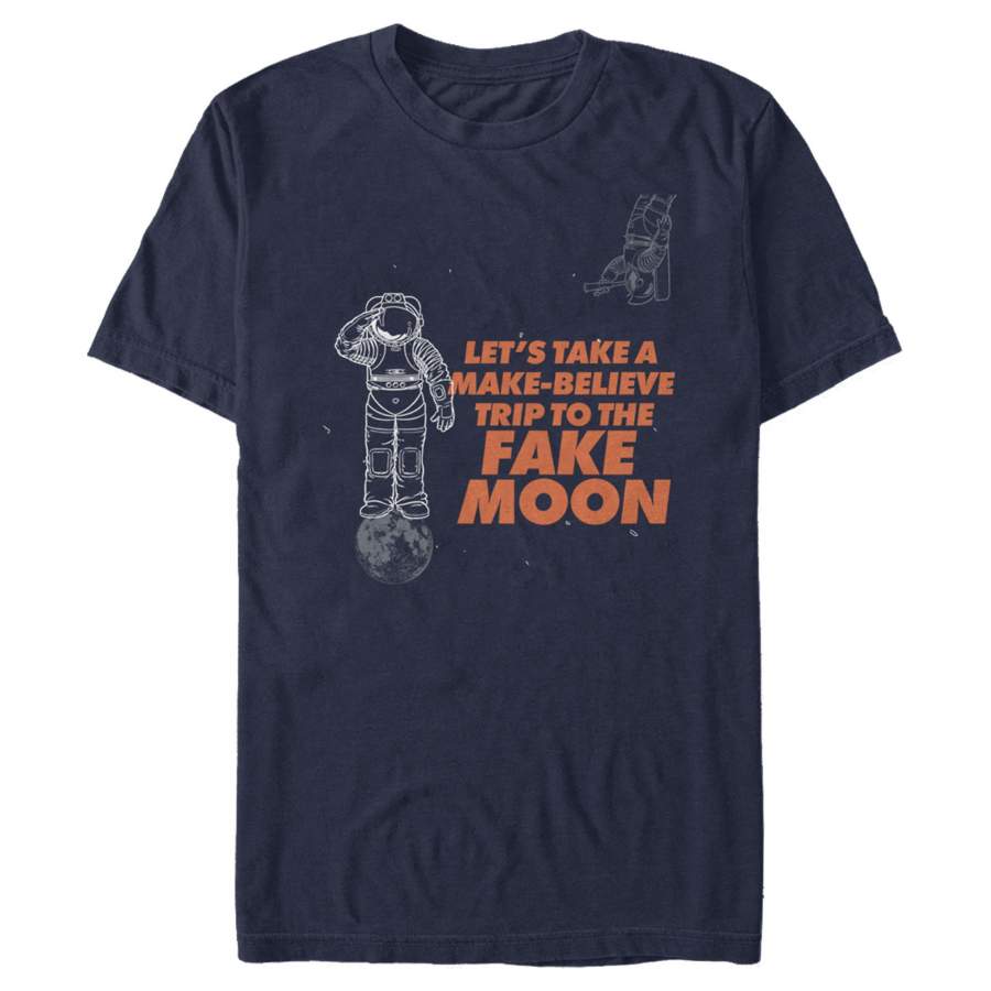 Space Force Men’s Make-Believe Trip to Fake Moon  T Shirt