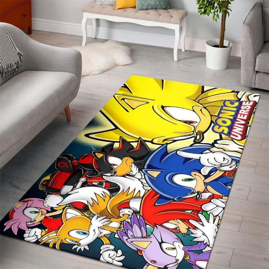 Sonic The Hedgehog FN200213 Gaming Area Rug – Floor Decor The US Decor