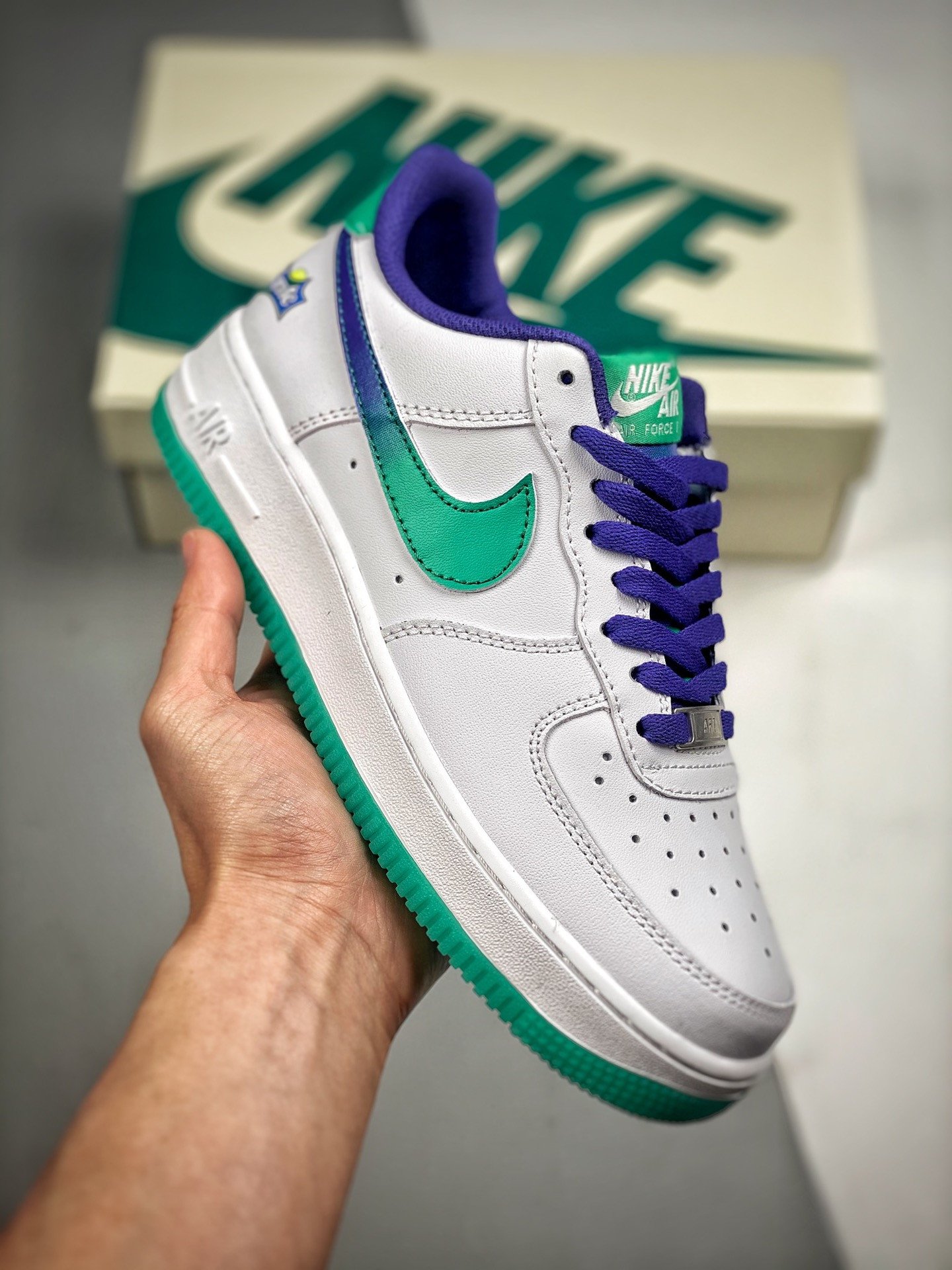 Nike Air Force 1 Low Sprite White Green Blue 5340539