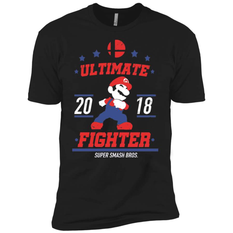 Ultimate Fighter Mario Men’s Premium T-Shirt