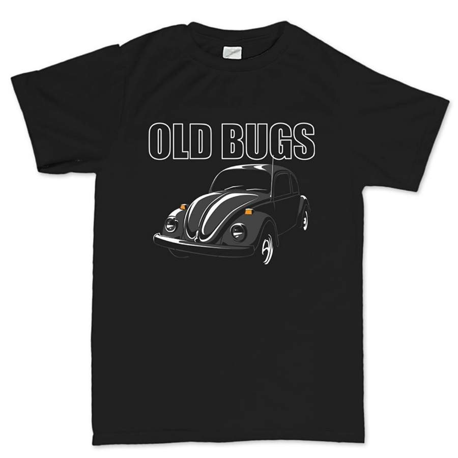 Old Bugs Beetle Classic Vintage Car Rat Hot Rod T Shirt