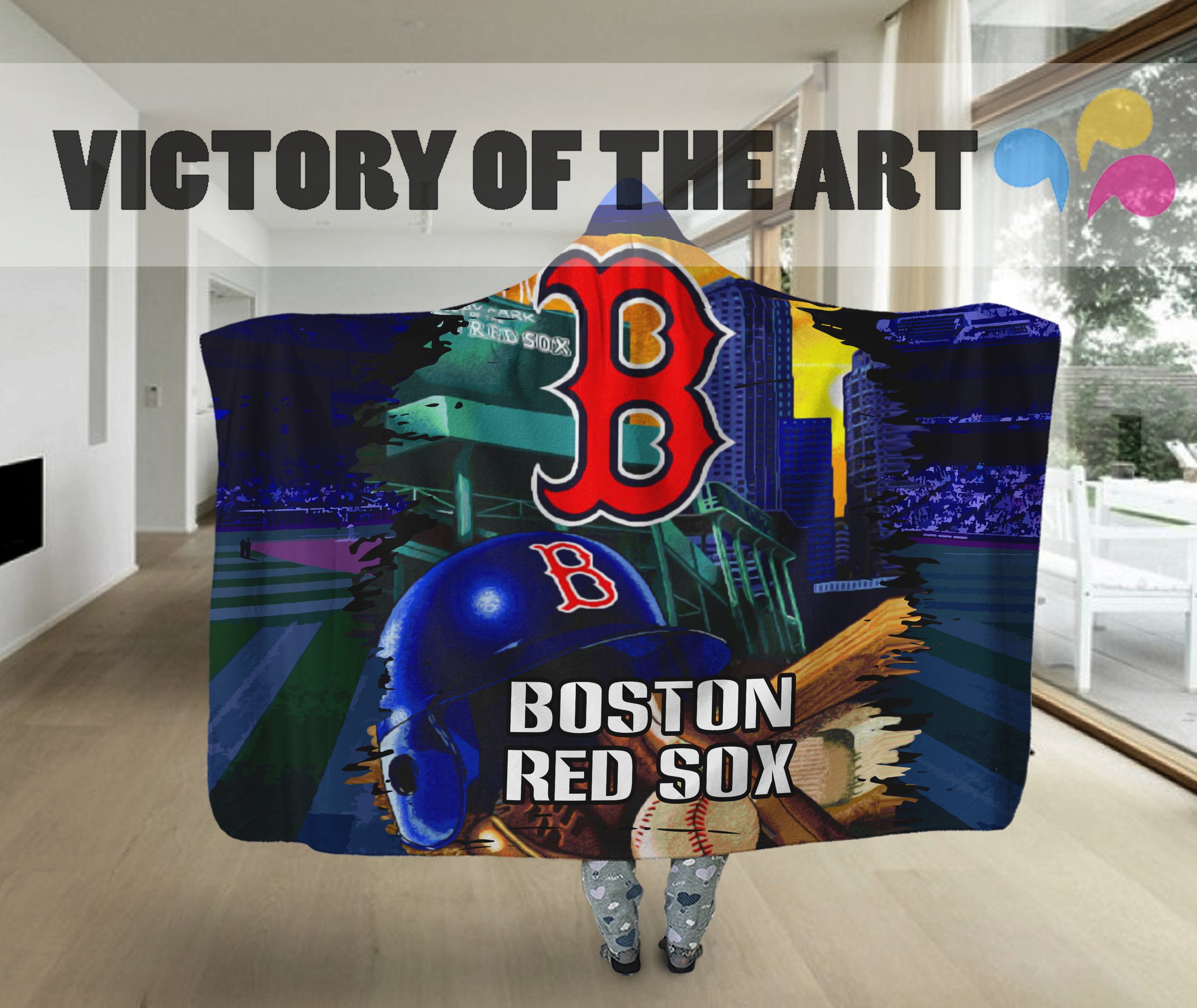 Special Edition Boston Red Sox Home Field Advantage Hooded Blanket