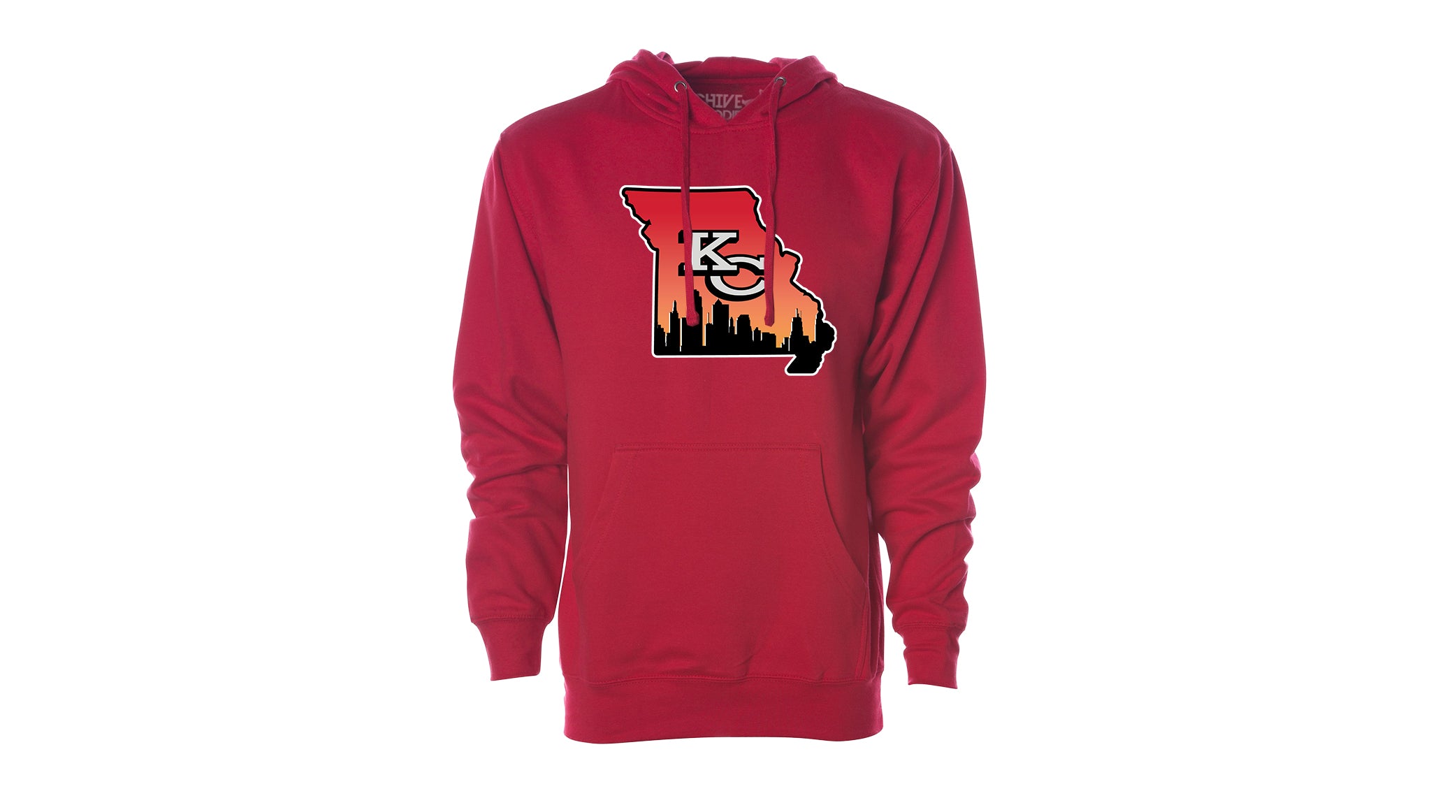 Kansas City Skyline Pullover Hoodie