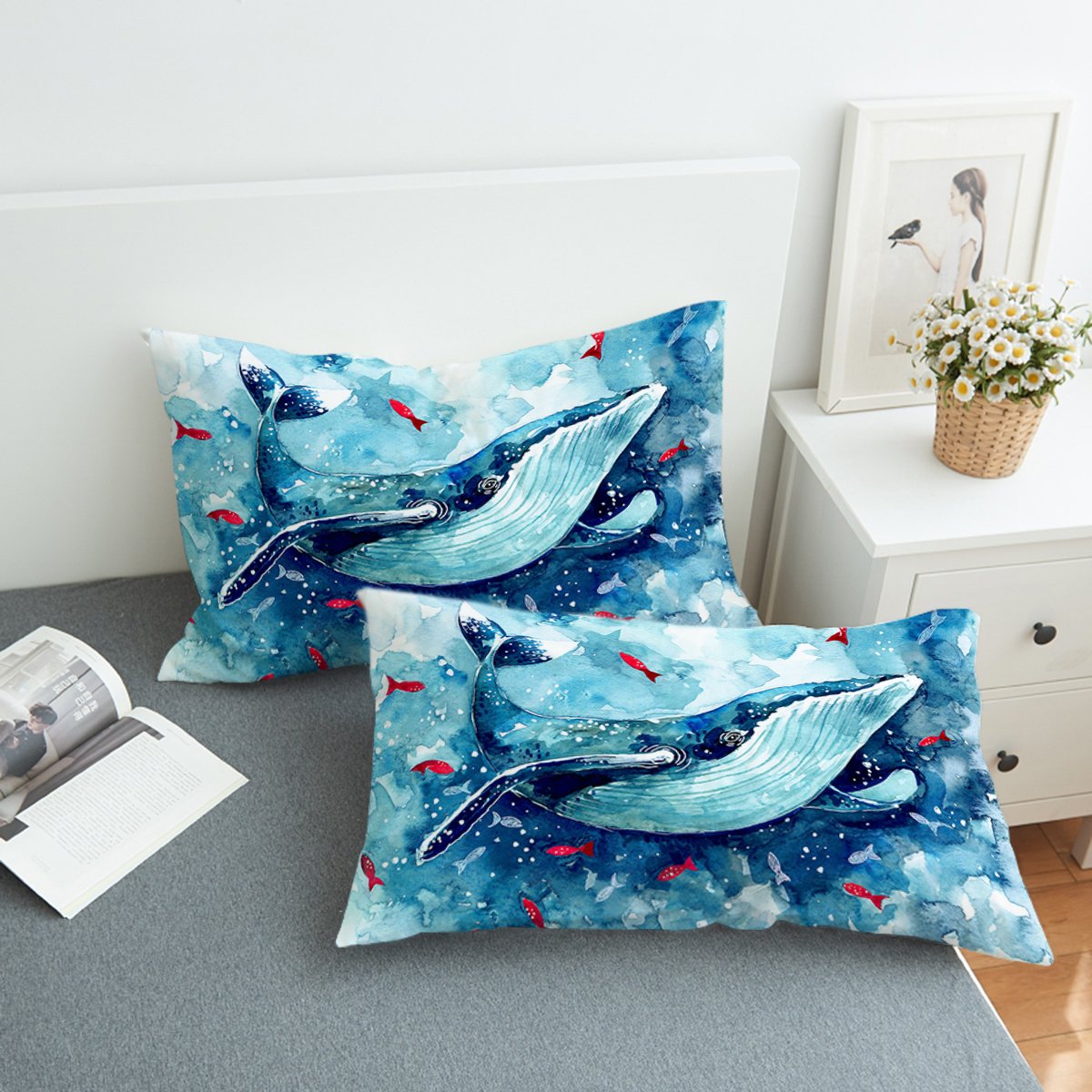 Titanical Whale Swzt0999 Pillowcase