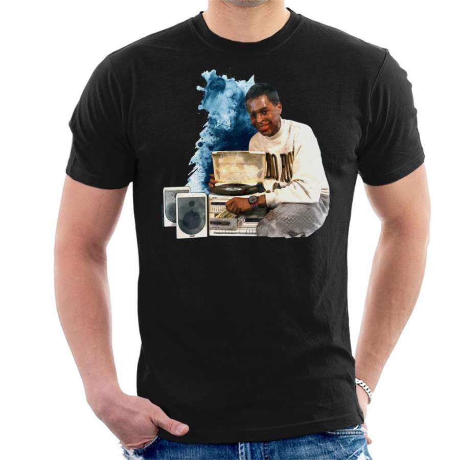 TV Times Andi Peters With A HiFi 1988 Men’s T-Shirt
