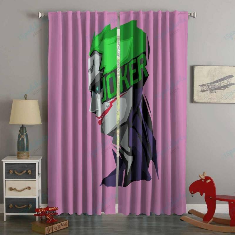 3D Printed Joker Style Custom Living Room Curtains