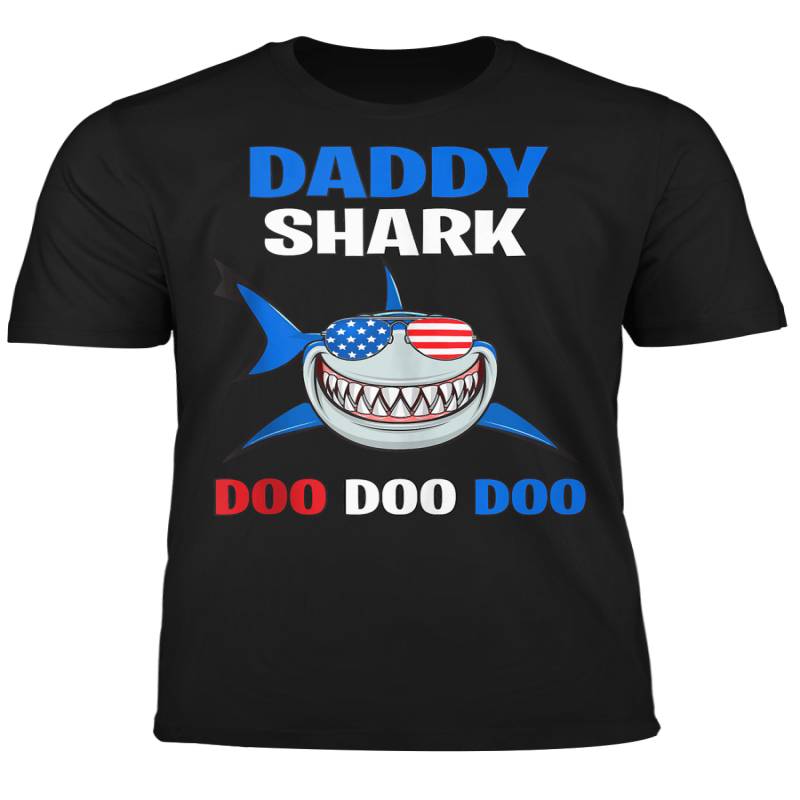 Daddy Shark Doo Doo Doo Funny Custom Shirt