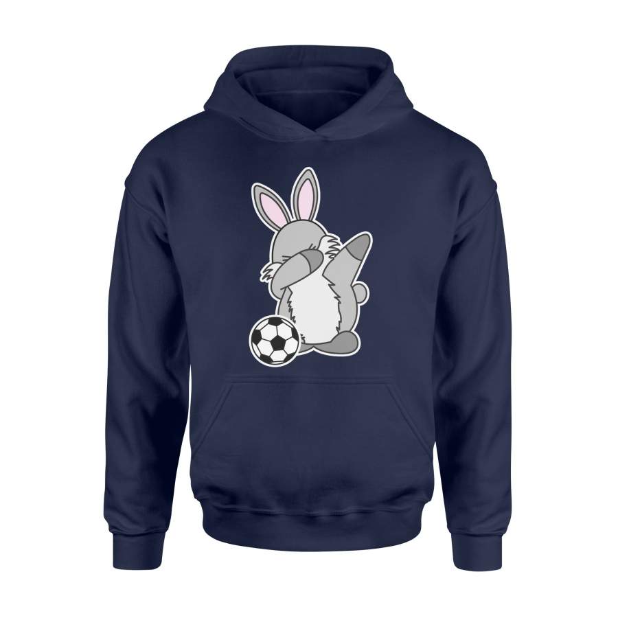 Dab Easter Bunny Rabbit Soccer Football  Hoodie