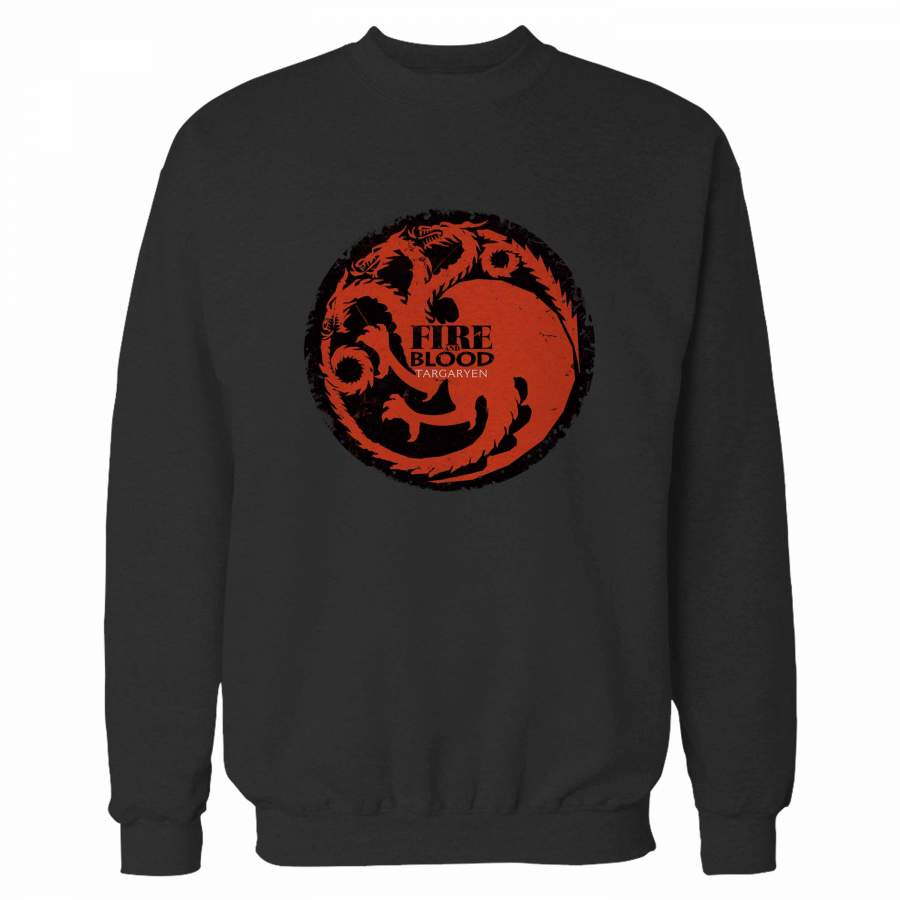 Fire And Blood Targaryen Sweatshirt